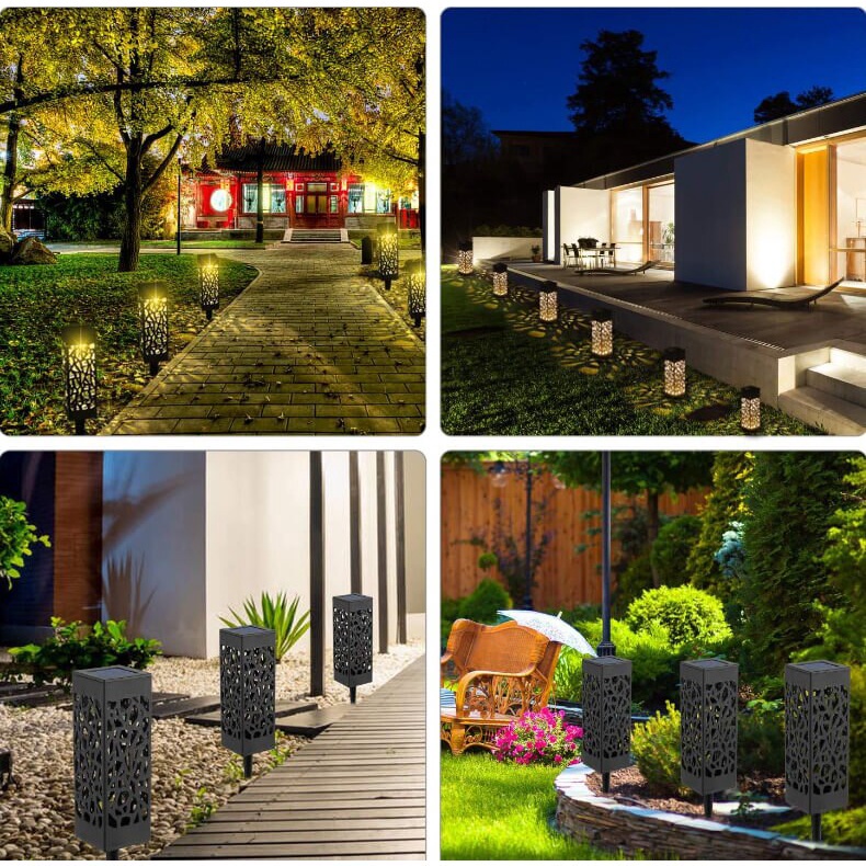 Đèn Led Năng Lượng Mặt Trời Chống Thấm Nước Trang Trí Lối Đi Sân Vườn/Giáng Sinh