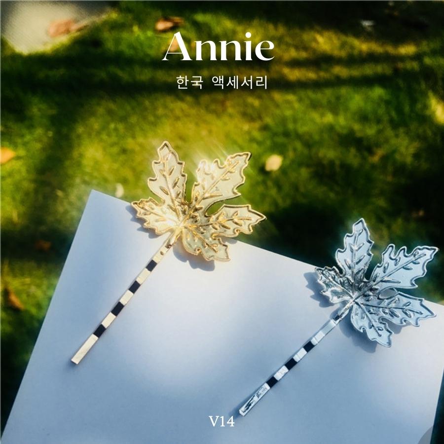 Kẹp tóc hình lá nhiều kiểu phong cách retro vingtage dành cho nữ ANNIE