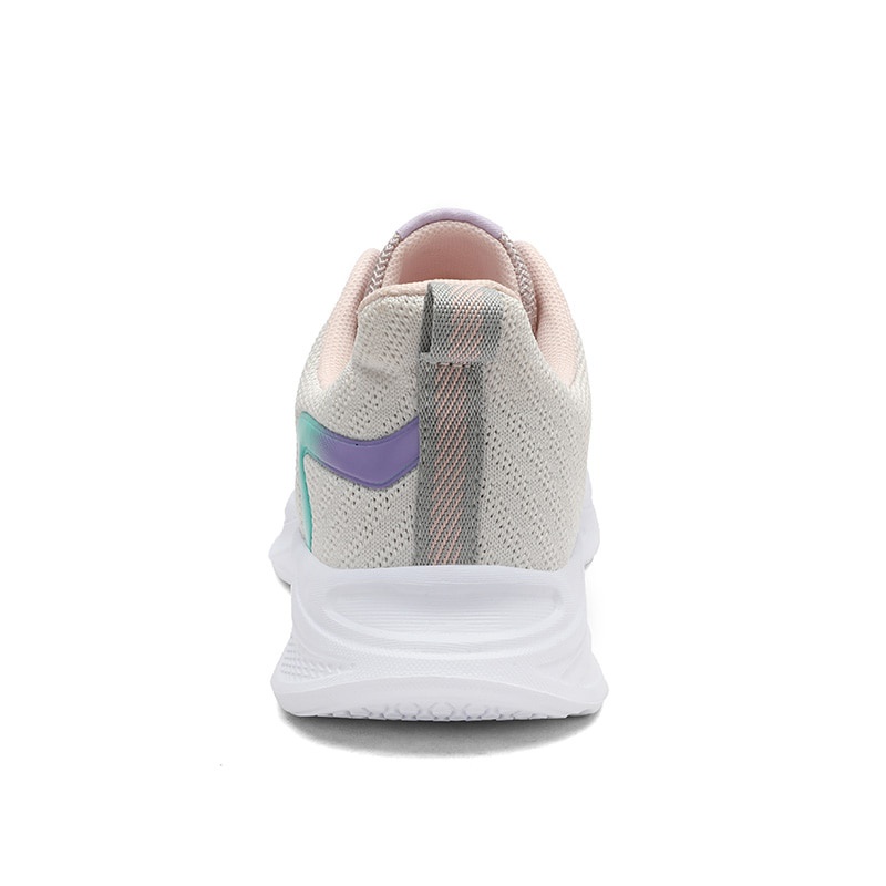 Giày thể thao nữ phối lưới thoáng khí thời trang mùa thu size lớn 35-41