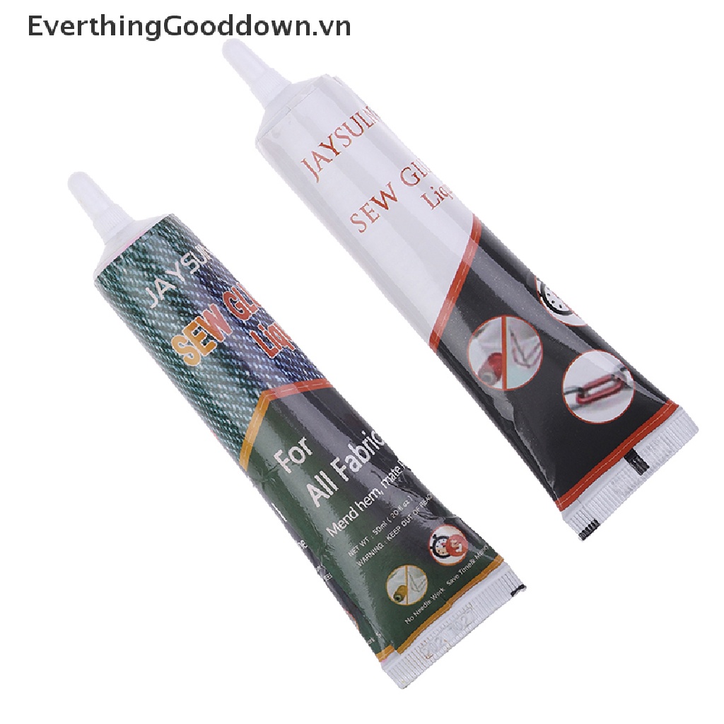 Everthinggooddown 50ml Keo Dán Dạng Lỏng Sửa Chữa Quần Áo Bằng Sợi Tổng Hợp Tự Nhiên Hữu Ích