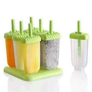 BỘ 6 KHUÔN LÀM KEM TIỆN LỢI TẠI NHÀ CÓ KÈM KHAY
