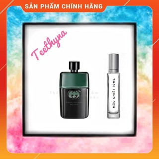[CHÍNH HÃNG]-FREESHIP]-Nước hoa Gucci guilty black pour homme Test 5ml/10ml/20ml