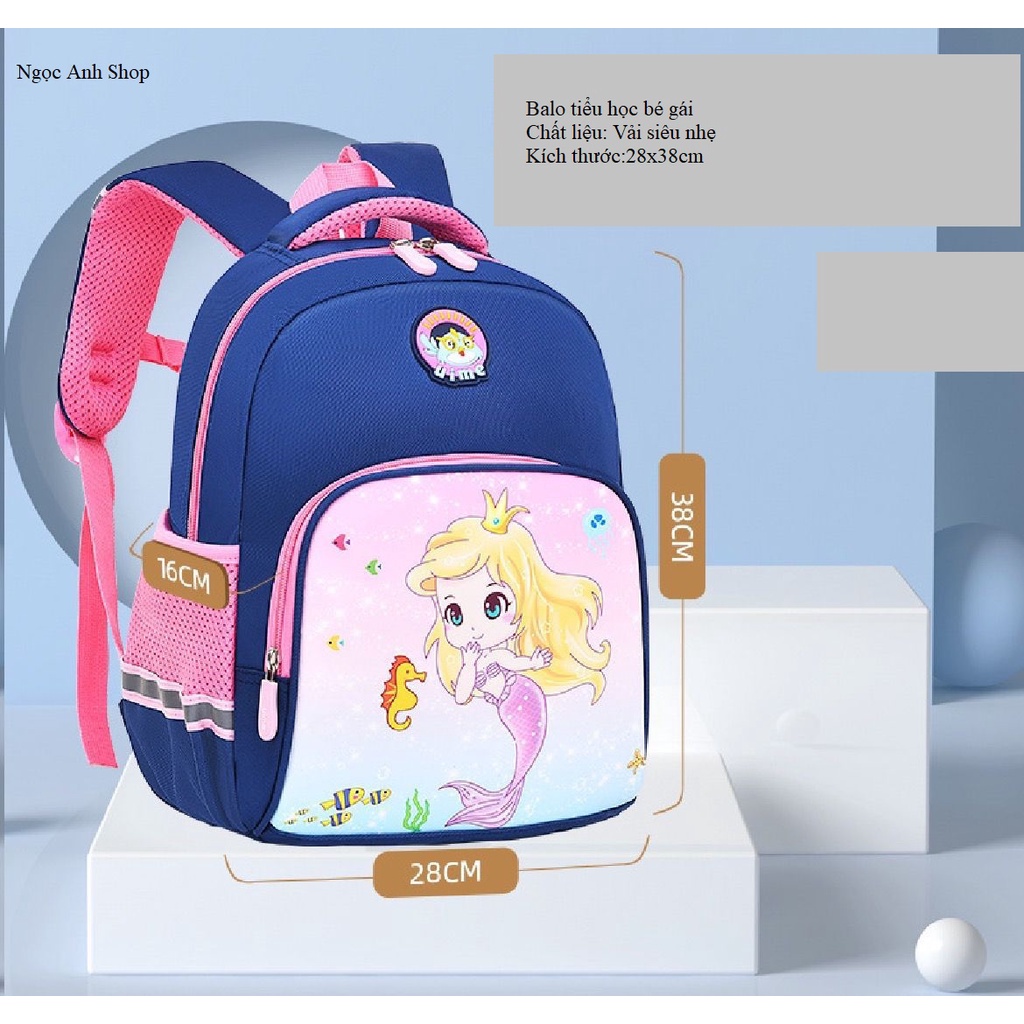 Balo tiểu học bé gái, bé trai siêu nhân nhện nhiều ngăn dành cho bé từ lớp 1-5