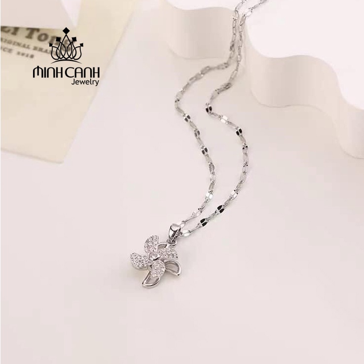 Dây Chuyên Bạc Chong Chóng Xoay Minh Canh Jewelry