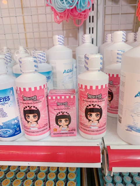 Nước ngâm lens - nước nhỏ mắt - Ngâm - Nhỏ - Aqua - fresheye - Nice eye - Ngâm to 360 mL ngâm nho 150 mL - nhỏ mắt 15ml | BigBuy360 - bigbuy360.vn