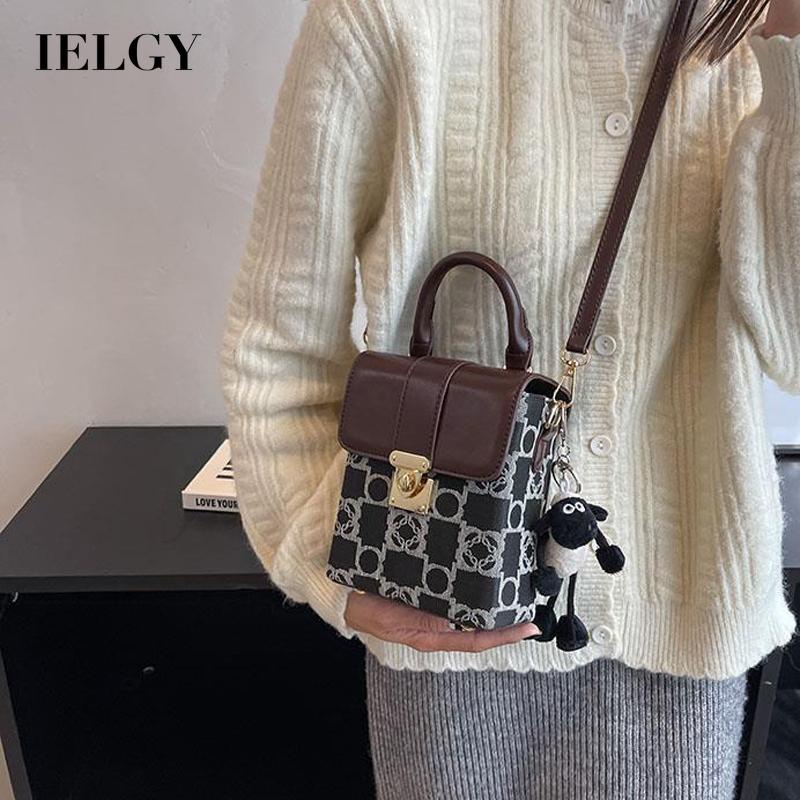 Túi Đeo Chéo Hình Vuông Nhỏ Độc Đáo Dễ Phối Đồ Thời Trang Cho Nữ