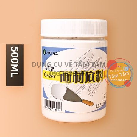 [ TÂM TÂM ]-Hồ toan Gesso, Gesso Mairies 500ml-