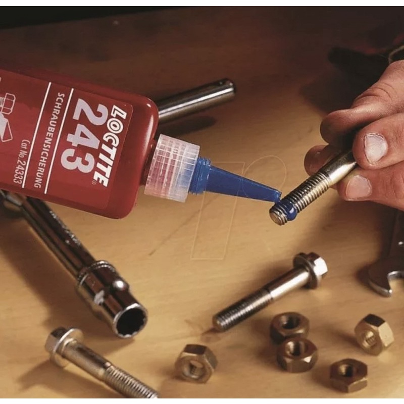 Keo Dán Khoá Ren Màu Xanh LOCTTLF 243