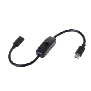 ❀CRE Type C Male to Female USB-C Extension Cable Switch for Raspberry Pi 4 Android