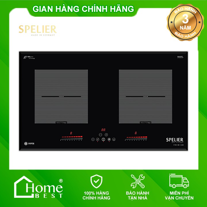 [CHÍNH HÃNG] Bếp Từ Đôi Spelier SPE-IC1088 Bảo Hành 3 Năm [GIAO LẮP MIỄN PHÍ]