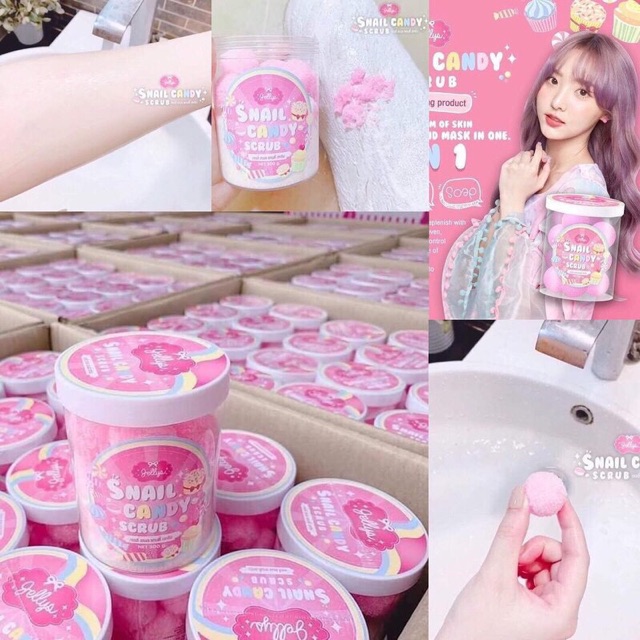 [FREE SHIP] Kẹo Tắm Trắng Snail Candy Thái Lan Chính Hãng
