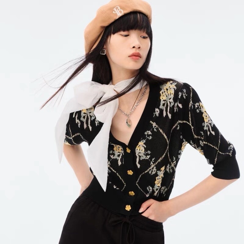 Áo cardigan len Peacebird