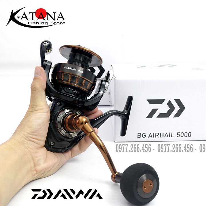 Máy Câu Bạo Lực DAIWA BG AIRBAIL - BG A 5000