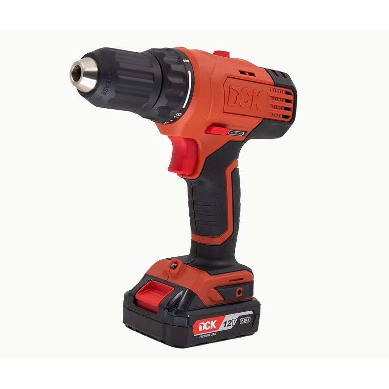 Máy khoan pin bắn vít cầm tay 12v DCK