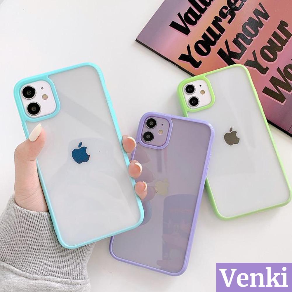 Ốp điện thoại silicon mềm trong suốt chống sốc có vòng đỡ cho iPhone 13 Pro Max 12 Pro Max 11 Pro Max 7 Plus 12 7 Max | BigBuy360 - bigbuy360.vn