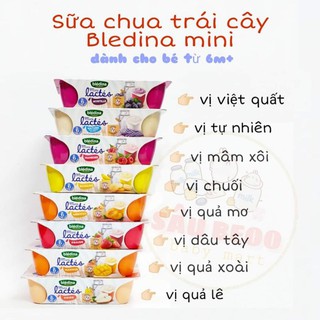 𝙃𝙖̀𝙣𝙜 𝙨𝙝𝙞𝙥 𝘼𝙞𝙧 Sữa chua Bledina Pháp từ 6m+ 85g