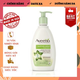 SỮA DƯỠNG THỂ AVEENO POSITIVELY RADIANT BODY LOTION 354ML