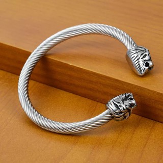 [BH vĩnh viễn] Vòng lắc tay Nam đầu sư tử nam tính, chất liệu inox cao cấp không gỉ, bao đeo bao đẹp vĩnh viễn