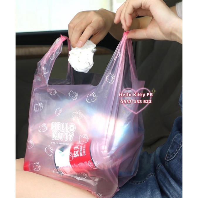 Túi đựng rác tiện lợi Hello Kitty