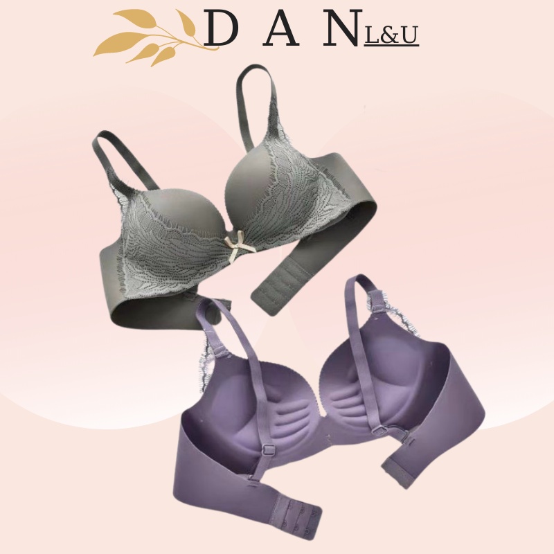 Áo Ngực Không Gọng Mút Mỏng Thông Thoáng Tôn Vòng 1 DAN L&amp;U A16