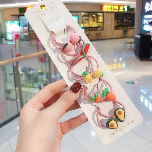 Combo 10 set dây buộc tóc trẻ em ( sỉ 14k)
