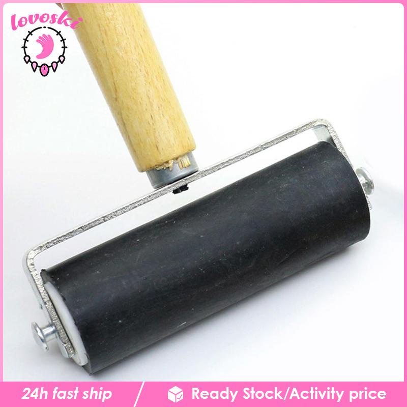 [Lovoski] Dụng Cụ Con Lăn Sơn Cao Su In Ấn Mực