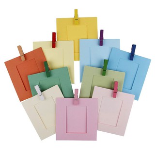 Set 20 kẹp gỗ và 2m dây treo ảnh bkr
