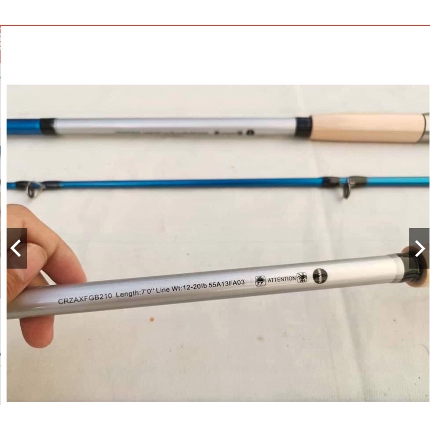 Cần Câu 2 Khúc Rỗng Shimano Cruzar Siêu Rẻ Tải Cá Khủng