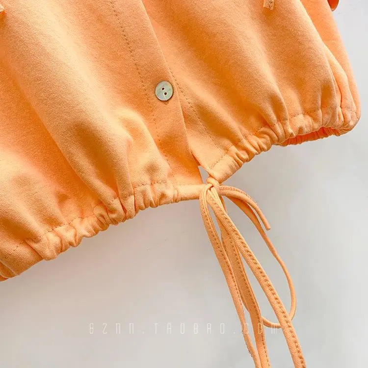 Áo Thun Cotton Tay Ngắn Có Mũ Trùm Đầu Phong Cách Đường Phố Mùa Hè Cho Bé Gái 7-13 Tuổi