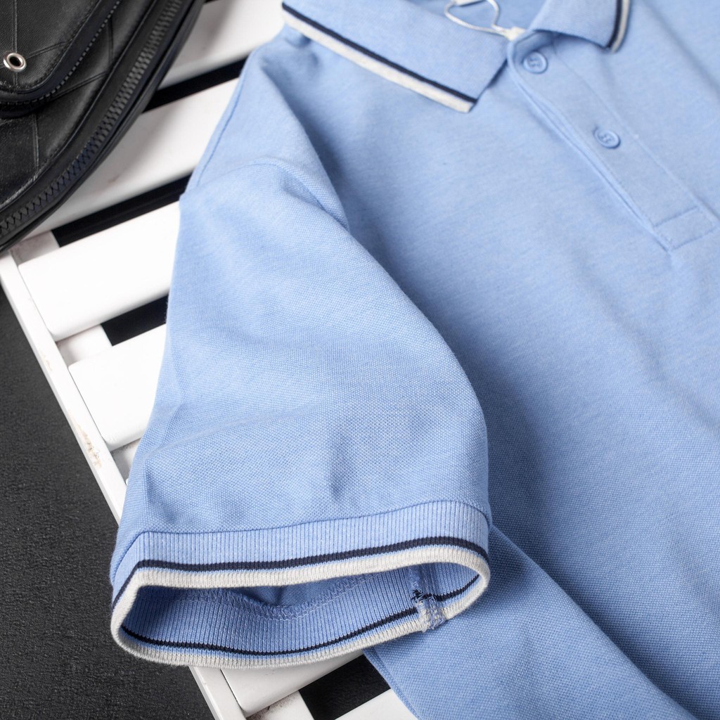 POCS3Áo thun có cổ dòng Pique viền cổ + tay , chiếc polo VNXK SlimFit đẹpcháyhàng vài mã rồi anh em ơi