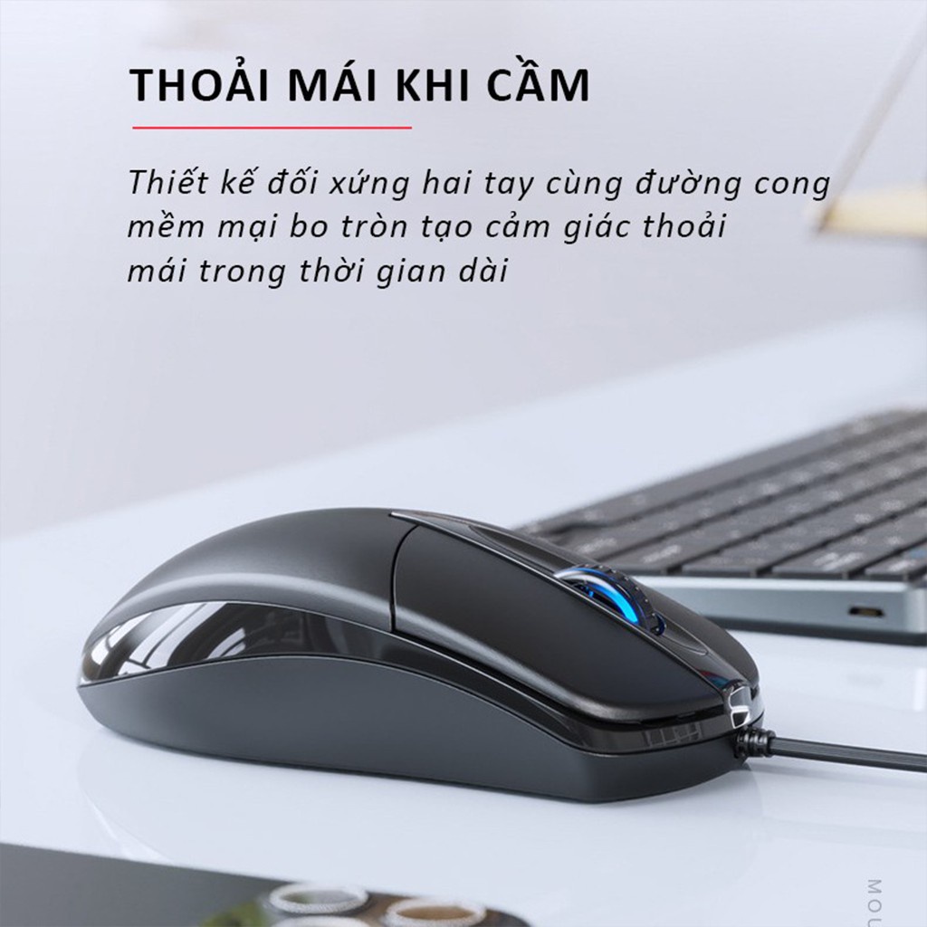 Chuột có dây Inphic PB20P click không tiếng động - Hàng nhập khẩu | BigBuy360 - bigbuy360.vn