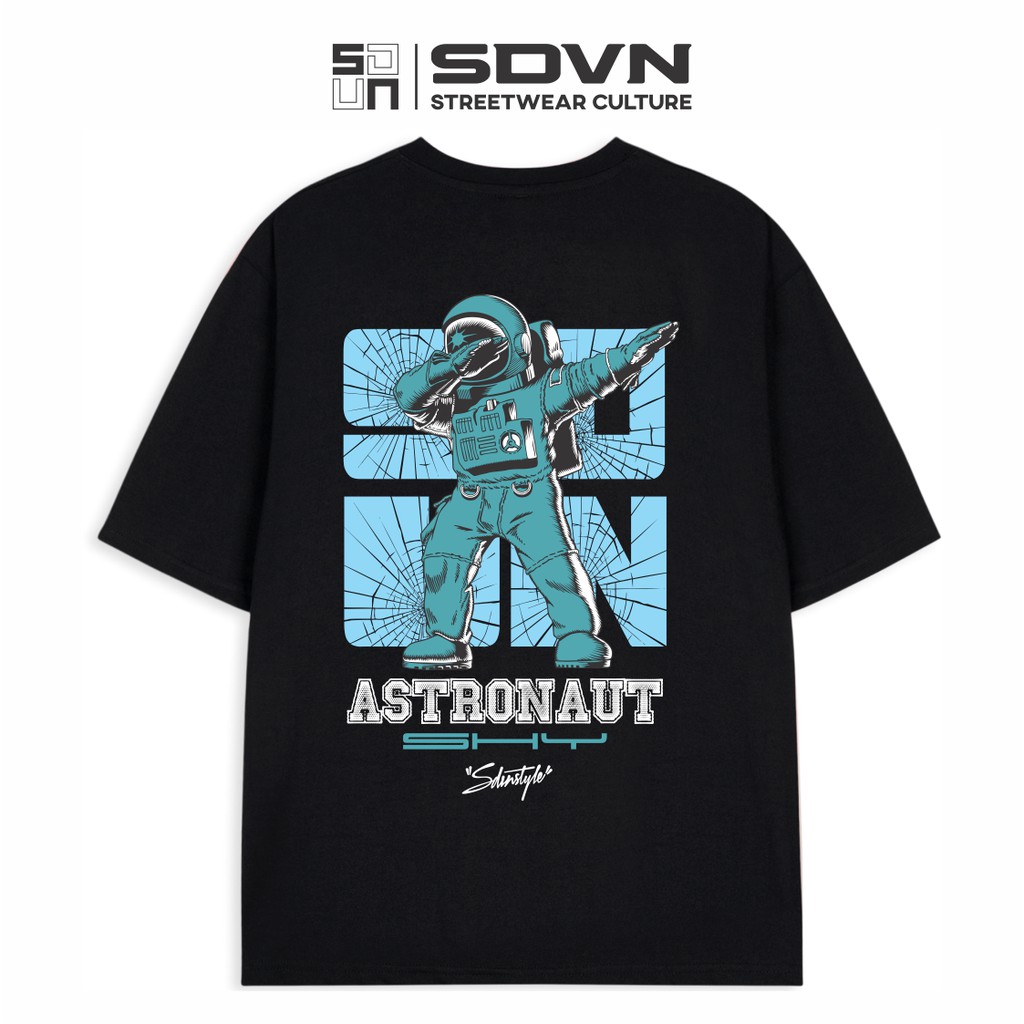 Áo Thun Unisex Nam Nữ SDVN ASTRONAUT SHY