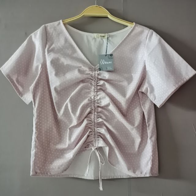 [BIGSIZE] áo kiểu, áo rút dây thiết kế Hằng Sumi-Hsumi