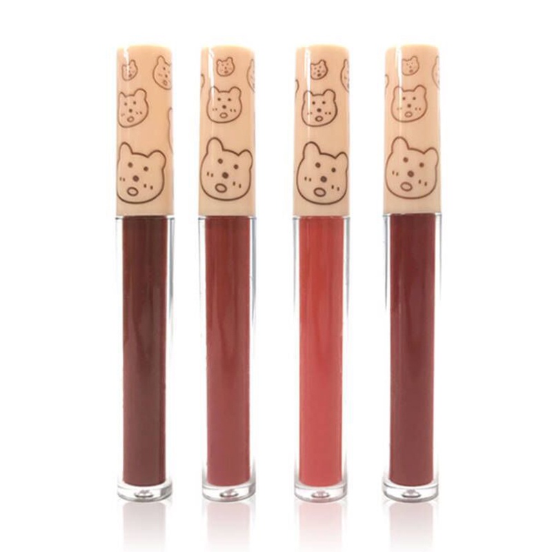 Set 4 Son Môi Dạng Lỏng NYX Không Dính Lâu Trôi Màu Sắc Thời Trang
