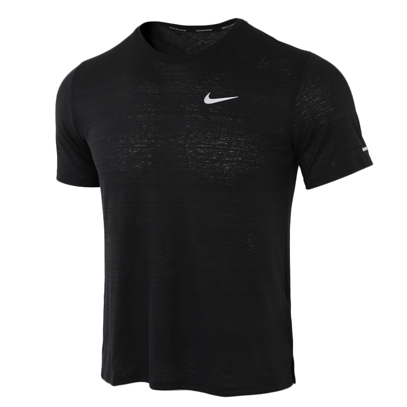 Bộ Quần Áo Thể Thao Nike Tay Ngắn Cổ Tròn + Thoáng Khí Nhanh Khô Cu5993-010 Cho Nam