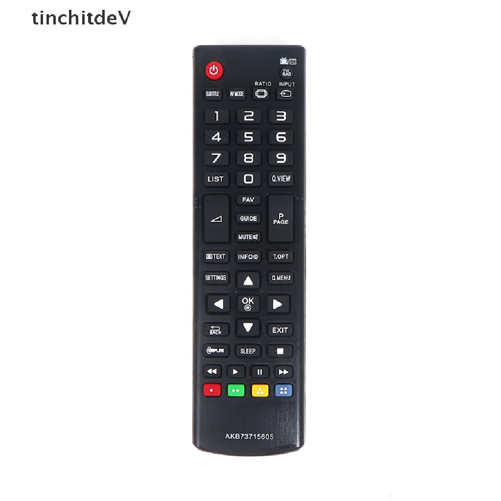 Điều Khiển Từ Xa Thay Thế AKB73715605 Ốp Lưng Cho LG AKB73715601/ 15603 / 15608 AKB73975728