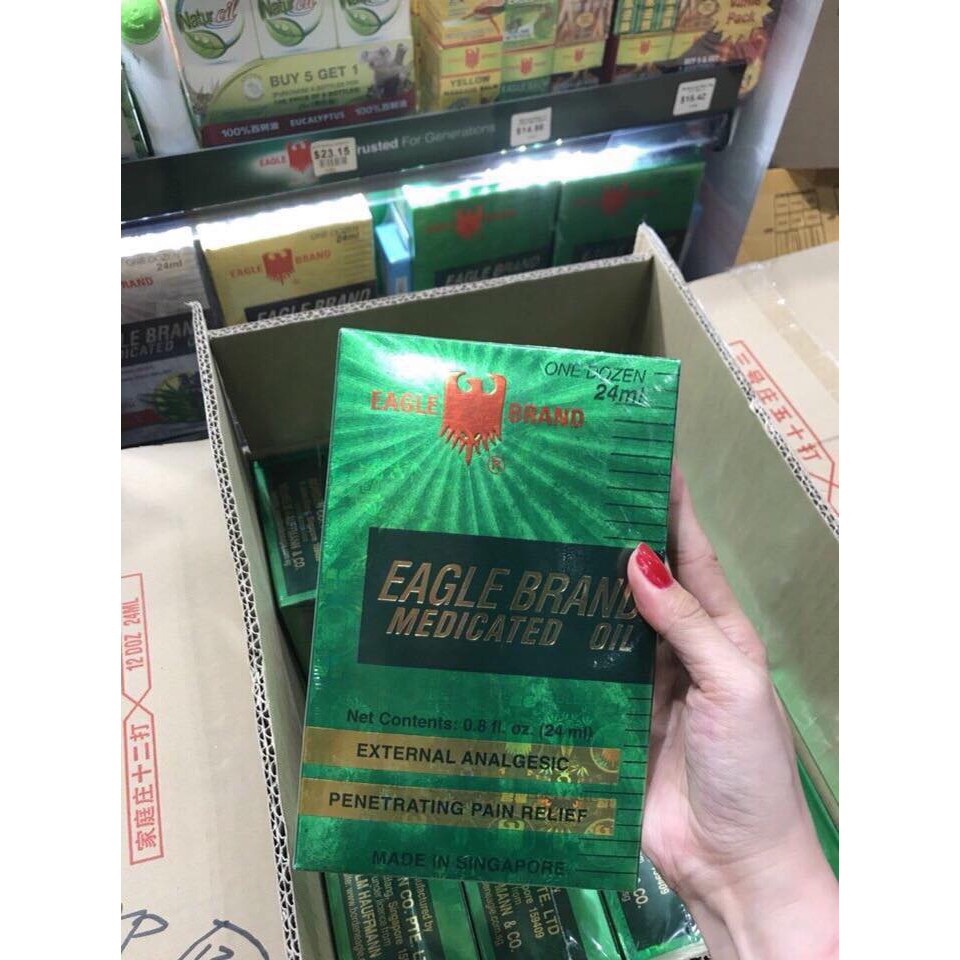 Dầu Xanh Con Ó Mỹ 24ml