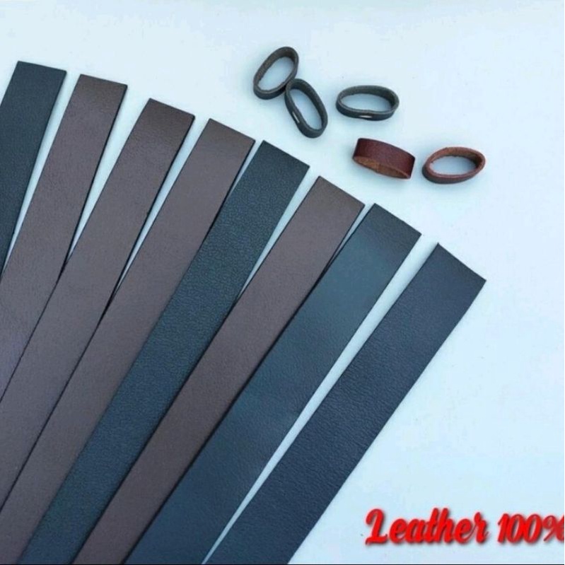 Dây lưng da bò không mặt dùng cho dây có khấc bản rộng 3,6 cm , da bò nguyên tấm ( LOẠI TỐT )