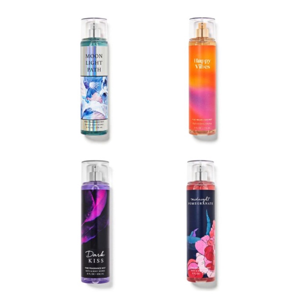 (30ML)XỊT THƠM DARK KISS BATH AND BODYWORKS