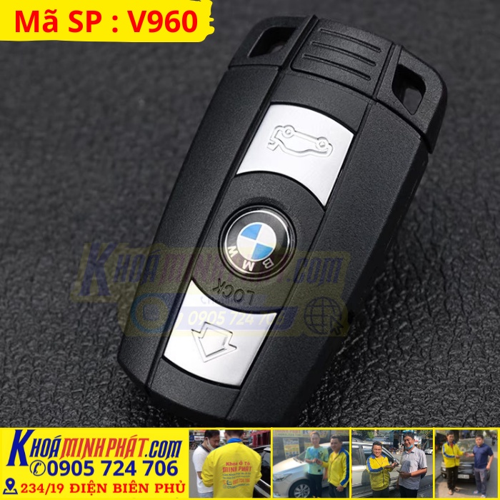 Vỏ Chìa khoá xe BMW chính hãng V960