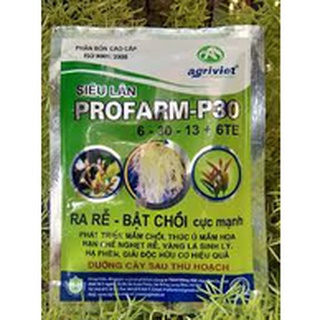 Phân bón Siêu lân xanh 6-30-13+6TE nhập khẩu_Siêu ra rễ, bật chồi cực nhanh, hạn chế nghẹn rễ, vàng lá sinh lý