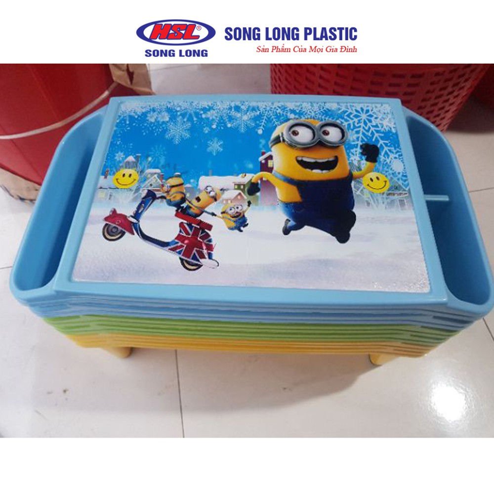 Bàn tập tô màu trẻ em size nhỏ nhựa Song Long Plastic cao cấp - 2776(1829)