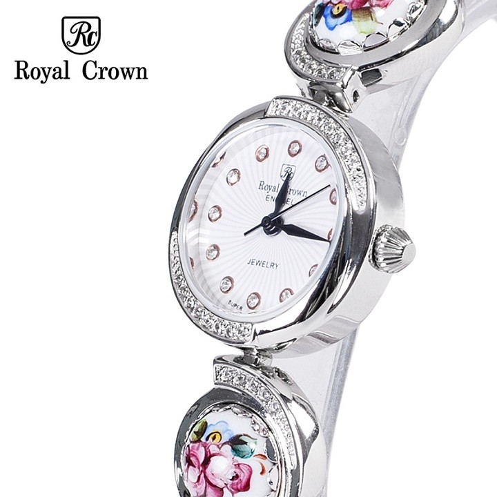 Đồng hồ nữ Chính Hãng Royal Crown 6430 Ceramic Watch (Handmade Special)