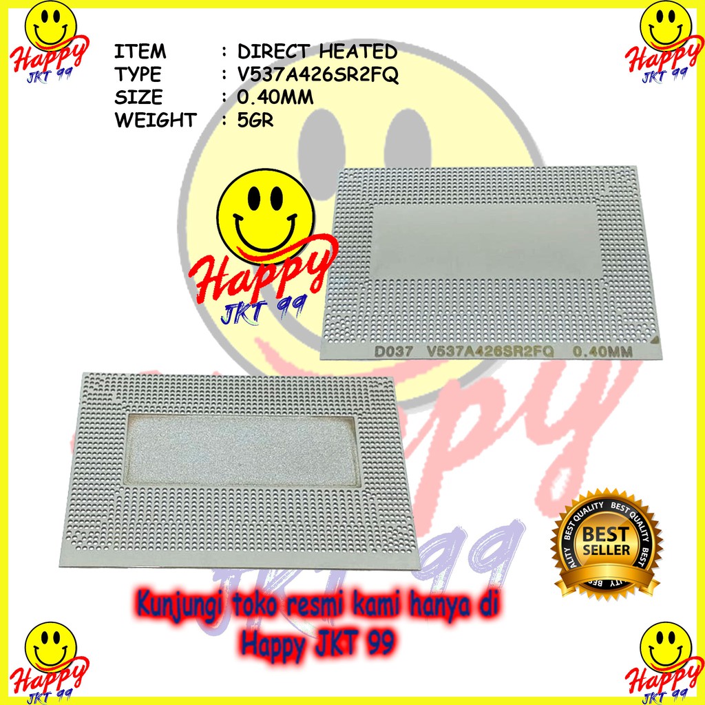 Đầu nối trực tiếp STENCIL SR34T i5-7440EQ 0.43MM V537A426SR2FQ | BigBuy360 - bigbuy360.vn