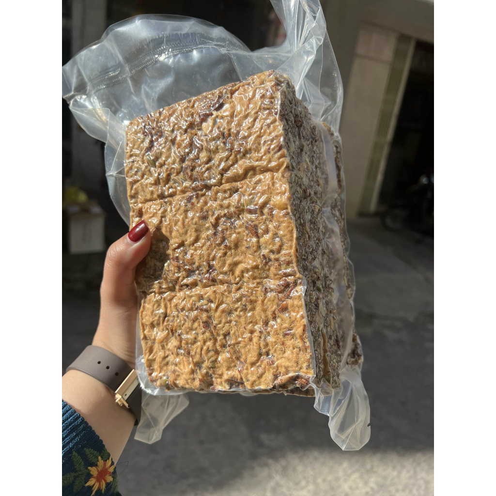 Thanh gạo lứt ngũ côc chà bông 1kg