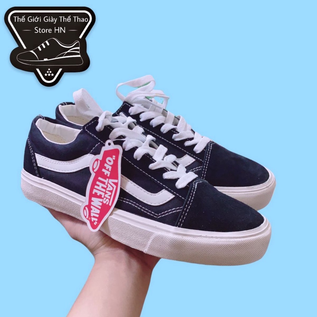 GIÀY 𝐕𝐀𝐍𝐒 VAULT OLD SKOOL MÀU ĐEN ⚡Full box bill⚡ Giày thể thao nam nữ 2021