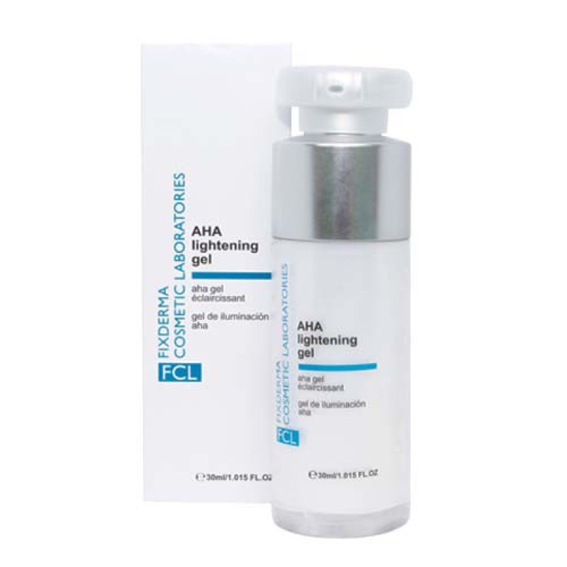 GEL TRẺ HOÁ DA, GIẢM THÂM SẠM NÁM CẢI THIỆN NẾP NHĂN AHA LIGHTENING GEL Fixderma 30ml