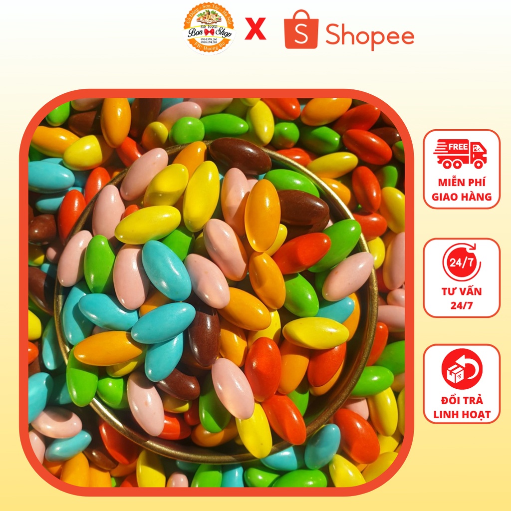 KẸO NHÔNG SOCOLA 1KG THƠM NGON MIX VỊ