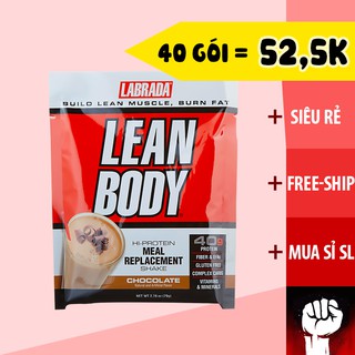 LeanBody | Combo Sample Dùng 1 Lần Labrada Lean Body – Dinh Dưỡng Thay thế Bữa Ăn Cho Người Bận Rộn