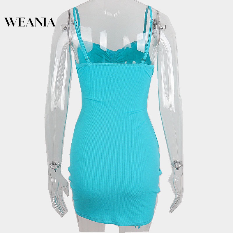 Đầm Trễ Vai Phối Dây Rút Xếp Ly Thời Trang Quyến Rũ Cho Nữ